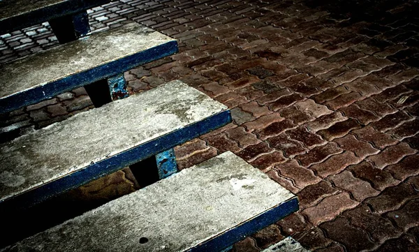 Pasos Escaleras Fondo Losas Pavimentación — Foto de Stock