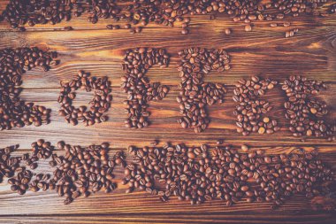 Kahve Tema, kahve çekirdekleri