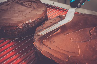 Çikolatalı pasta pişirme