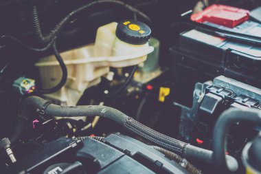 Makine yakın çekim motoru