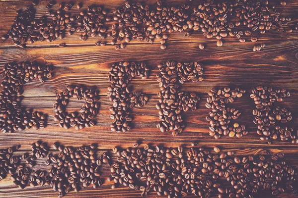 Kahve Tema, kahve çekirdekleri