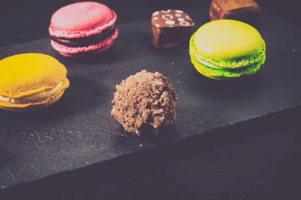 Csokoládé Édesség Sütemény — Stock Fotó
