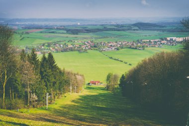 Dağlık arazinin zarif görünümü