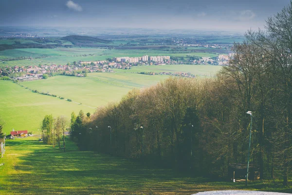 Dağlık arazinin zarif görünümü