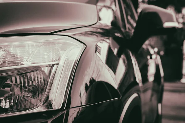 Faro Del Coche — Foto de Stock