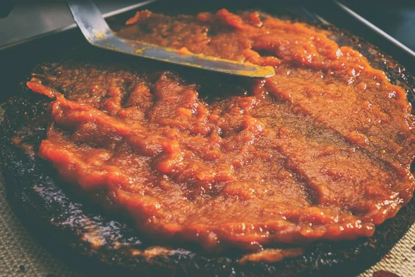 Hazırlık pasta, Pastalar reçel Yayilim