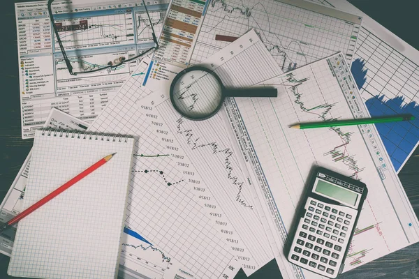 Finansal analizi ve grafikler. Forex ve hisse senedi piyasaları arka plan