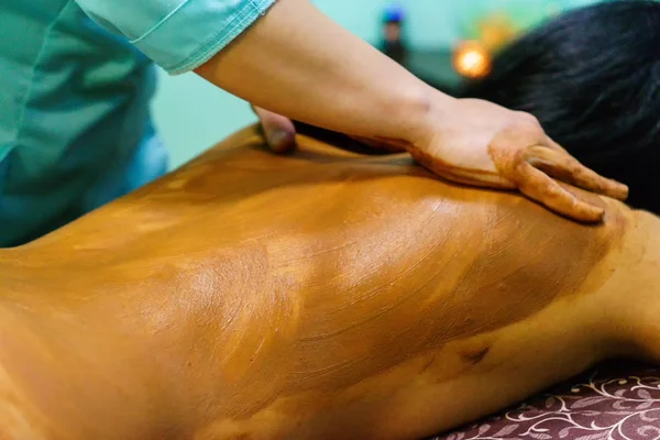 Trattamento Spa Massaggio Cioccolato — Foto Stock