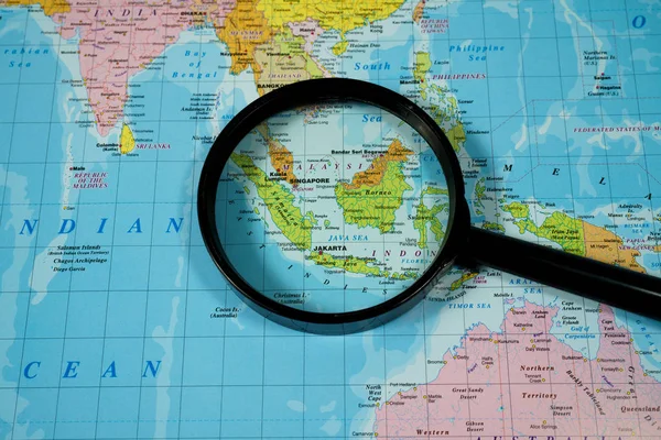 South East Asia Map — Stock Photo, Image