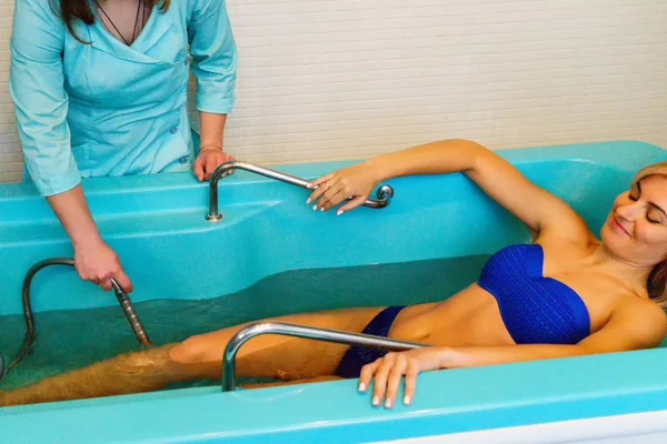 Massagem Subaquática Spa — Fotografia de Stock