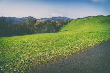 Dağlık arazinin zarif görünümü