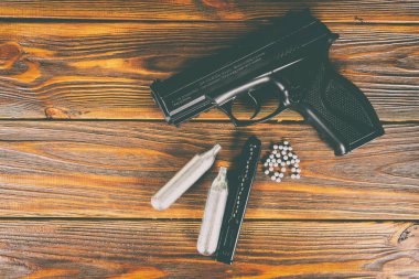 Vinnitsa, Ukrayna - 25 Haziran 2017: Atletik hedef üzerinde çekim