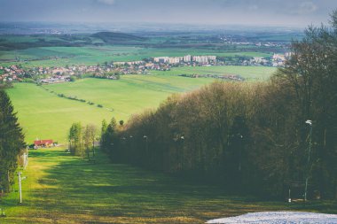 Dağlık arazinin zarif görünümü