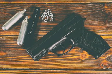 Vinnitsa, Ukrayna - 25 Haziran 2017: Atletik hedef üzerinde çekim