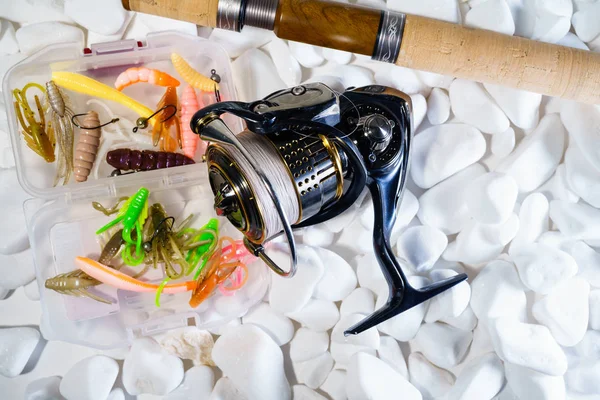 Balıkçılık yem arka plan aralığı