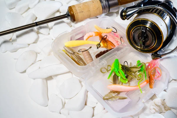 Balıkçılık yem arka plan aralığı