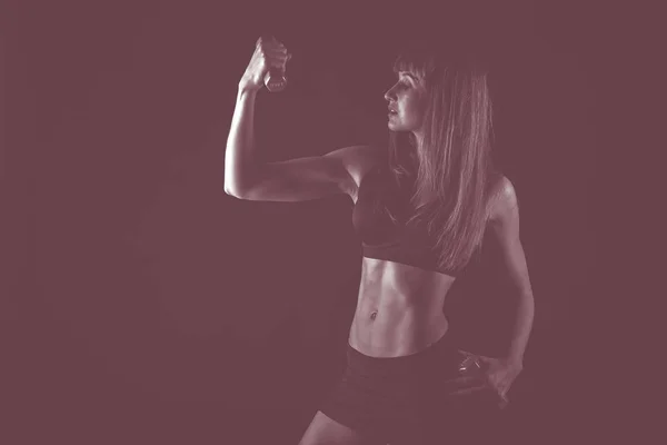 Atleta Fitness Profesional Foto — Foto de Stock