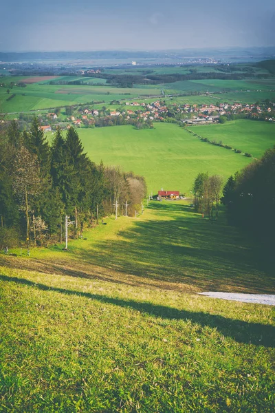 Dağlık arazinin zarif görünümü