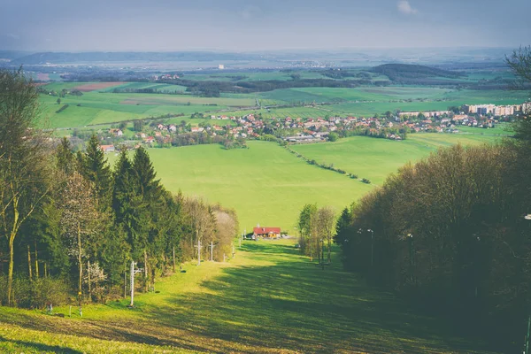 Dağlık arazinin zarif görünümü