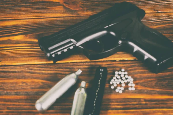 Pnömatik silah, hedef ve madde işaretleri