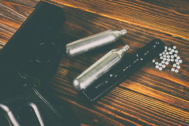 Hava tabancası fotoğraf