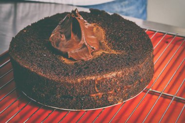 lezzetli çikolata mutfak pasta