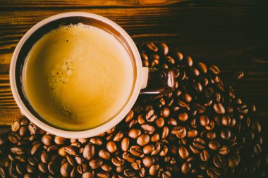 Kahve Tema, kahve çekirdekleri