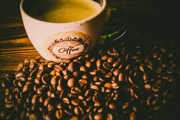 Kahve Tema, kahve çekirdekleri