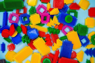 Çocukların oyuncakları arka plan