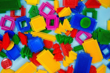 Çocukların oyuncakları arka plan