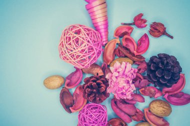 Dekoratif spa arka oda dekorasyon için