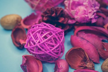 Dekoratif spa arka oda dekorasyon için