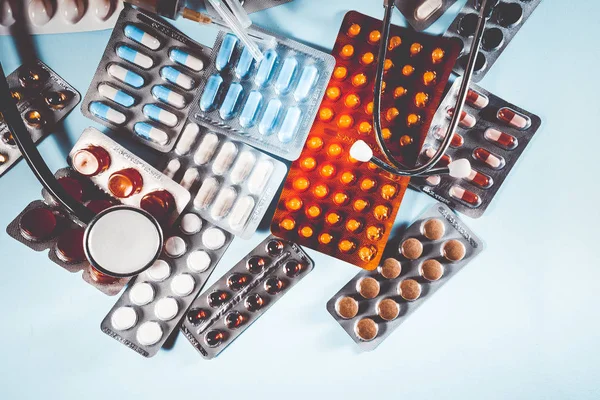 Tıbbi Malzeme Ilaç Endüstrisi Aksesuarları — Stok fotoğraf