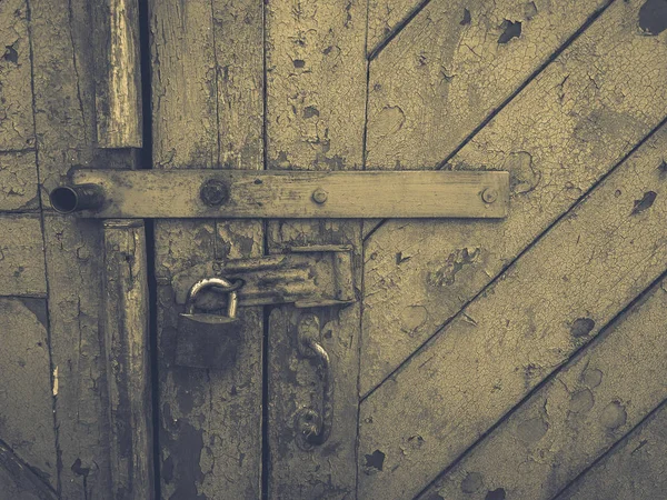 Eski Kapıyı Kilitle — Stok fotoğraf