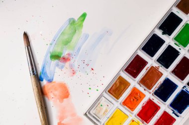 Araçlar Illustrator. Boyalar ve albüm