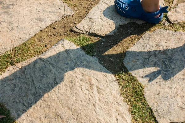 Çocuk Parkında Oynuyor — Stok fotoğraf