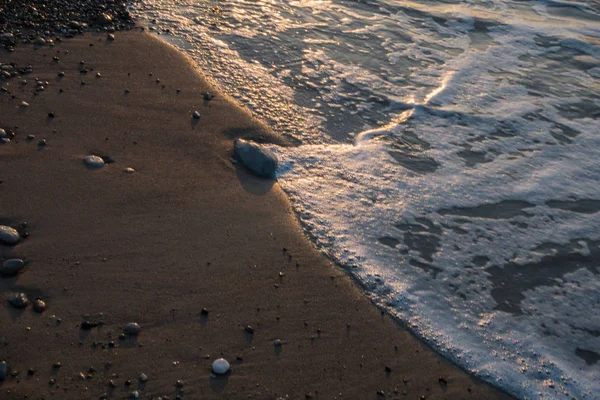 Vacker Soluppgång Vid Havet — Stockfoto