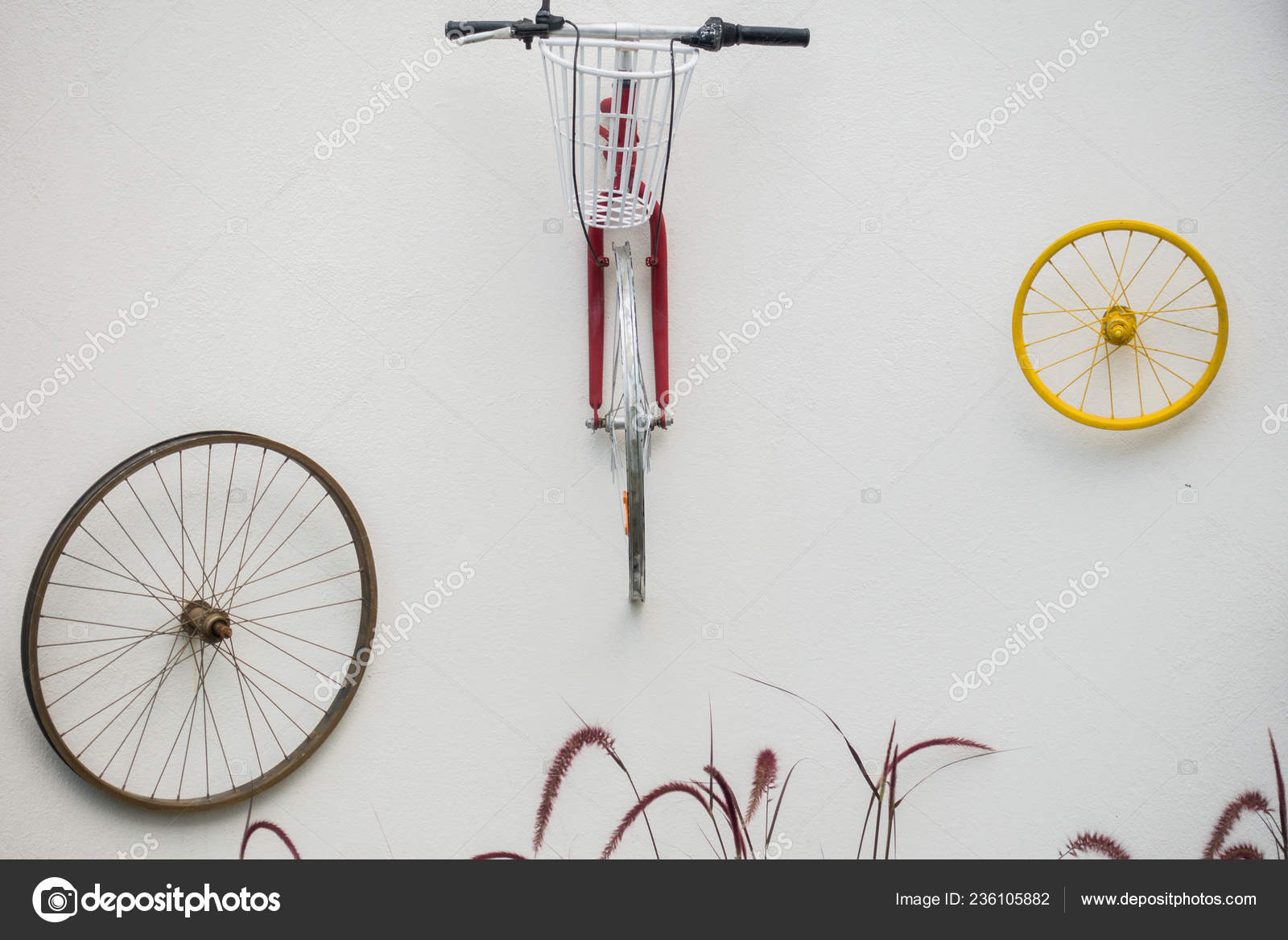 Décor de vélo Banque de photographies et d'images à haute