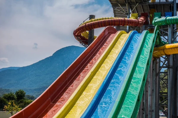 Dia Rijden Van Water Het Waterpark — Stockfoto