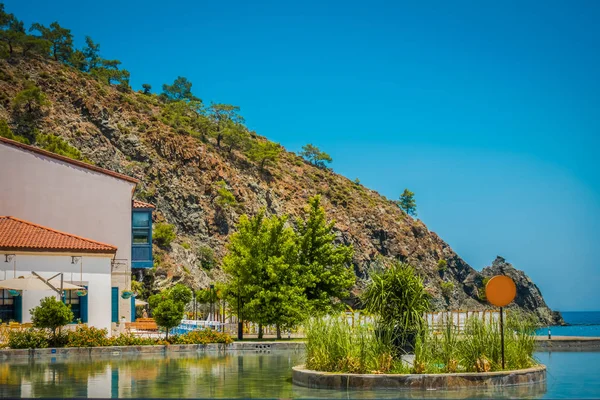 Hermoso Balneario Vacaciones Verano — Foto de Stock