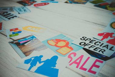 Mevsimlik satış tema arka plan