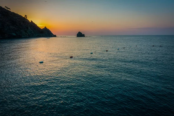 Denizin muhteşem sunrise