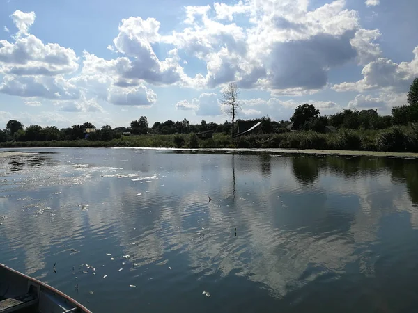 Hechtangeln Auf Dem See Freizeitfischerei — Stockfoto