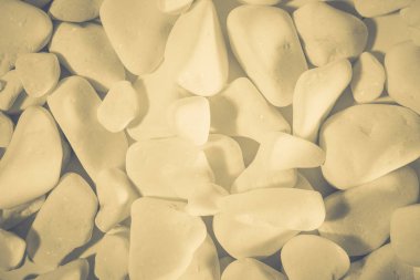 Arka plan beyaz çakıl