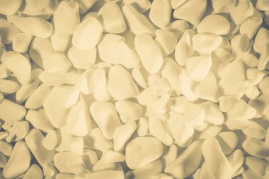 Arka plan beyaz çakıl