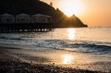 Güzel bir tatil beldesi doğarken