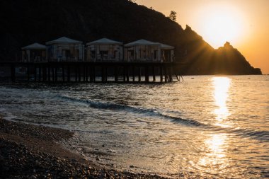 Güzel bir tatil beldesi doğarken
