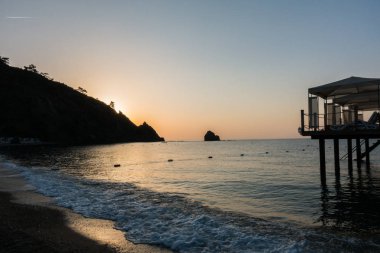 Güzel bir tatil beldesi doğarken