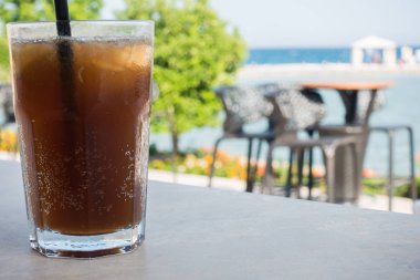 Sahil resort Bar'da kokteyller