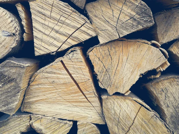 Combined Firewood Hearth — Stock Photo, Image